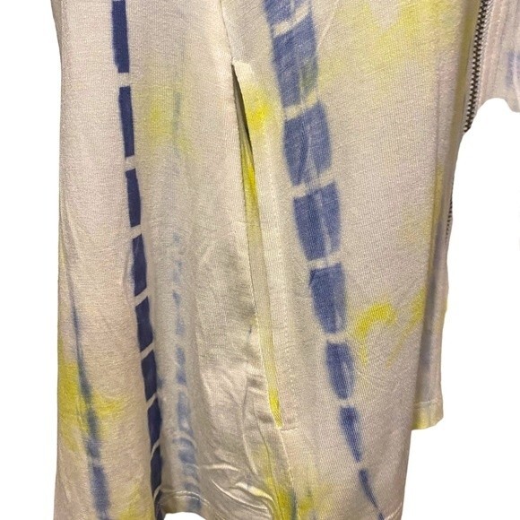 NWT Buckle Hem & Thread sleeveless tie dye hoodie / swimsuit coverup zip up S - Picture 11 of 11